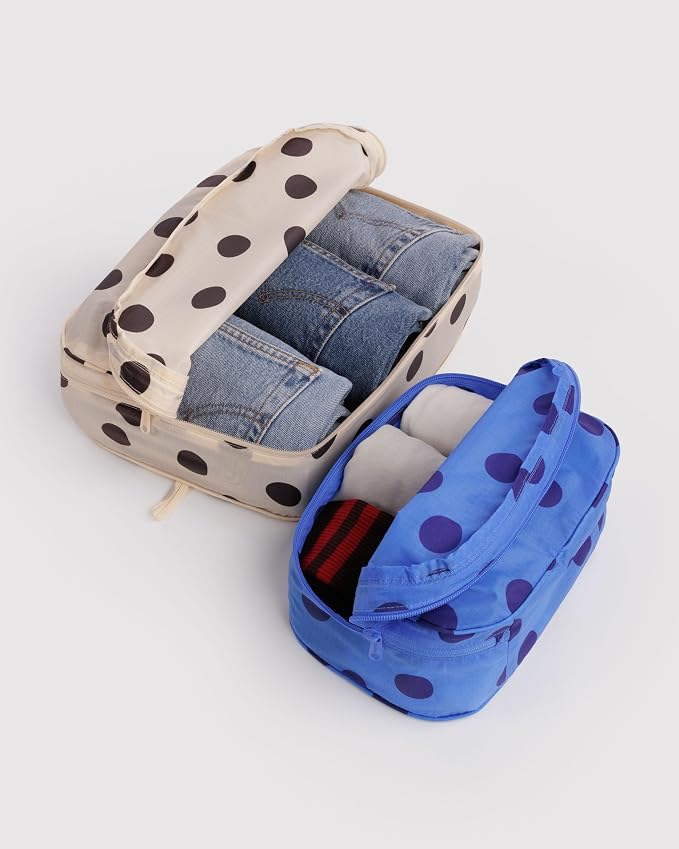 BAGGU Packing Cube Set - Polka Dot Mix - Image 2
