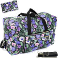 22" Foldable Large Travel Duffel Duffle Bag Sports Gym Tote Bag For Women Overnight Carryon Weekend Bag Shoulder Bag Water Resistant by Unknown