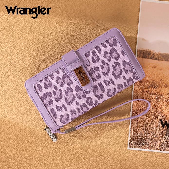 X Wrangler Women's Wallets Bifold Wristlet Wallets for Women Large Capacity Credit Card Wallet with ID Window - Image 6