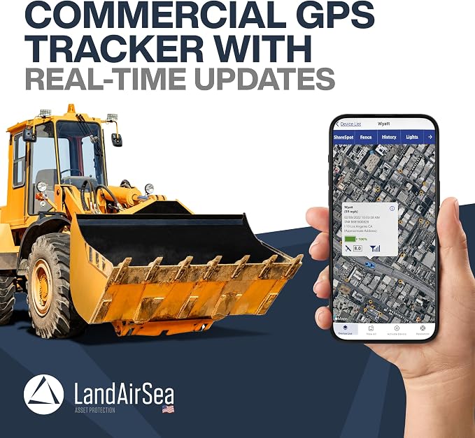 LandAirSea Overdrive Permanent GPS Tracker - Includes Waterproof Hardwire Kit and Permanent Mount. Perfect for Long-Term Tracking of Equipment, Vehicles, and More. Real-Time Global Tracking. - Image 4