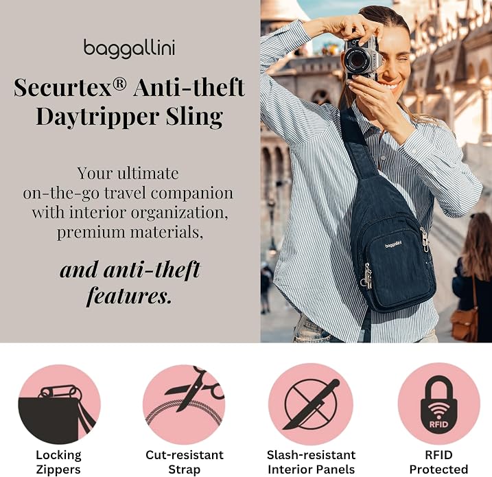 Baggallini Securtex Anti-Theft Daytripper Sling - Image 3