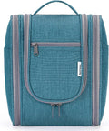 Narwey Small Hanging Travel Toiletry Bag Cosmetic Make up Organizer for Women and Men (Medium, Teal) by Narwey