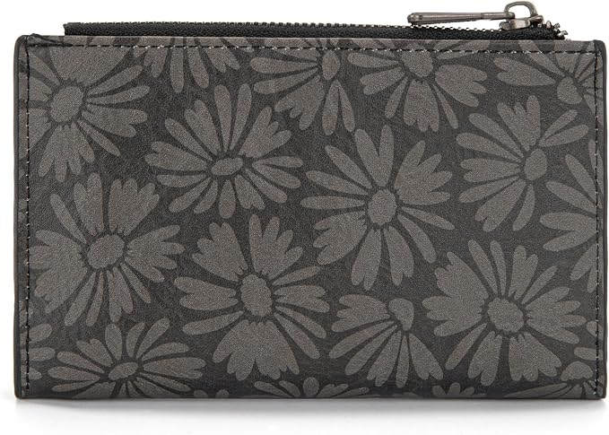 Wrangler Wallet for Women Bifold Card Holder with Zipper and ID Window - Image 5