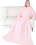 PAVILIA Wearable Blanket with Sleeves for Adult Women Men, Cozy Fleece Warm Wrap Throw with Arms, Gifts for Christmas, Wife by PAVILIA