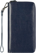Small Compact Women Wallet RFID Blocking Genuine Leather Bifold Purse with ID Windows by Lavemi