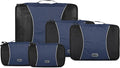 GOX Ultra Light 5 piece Packing Cubes Travel Luggage Organizer 1 Large 2 Medium 2 Small by GOX