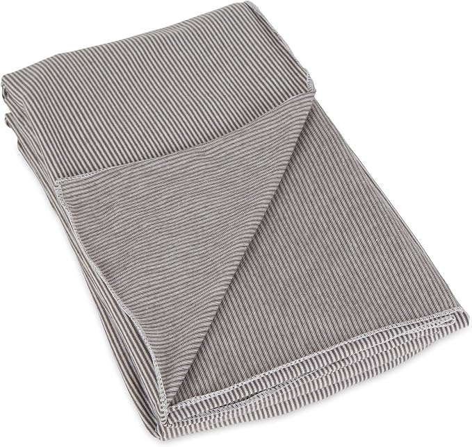 Bucky Jersey Stripe Comfort Travel Accessories, Blanket Scarf, Taupe, One Size by Bucky