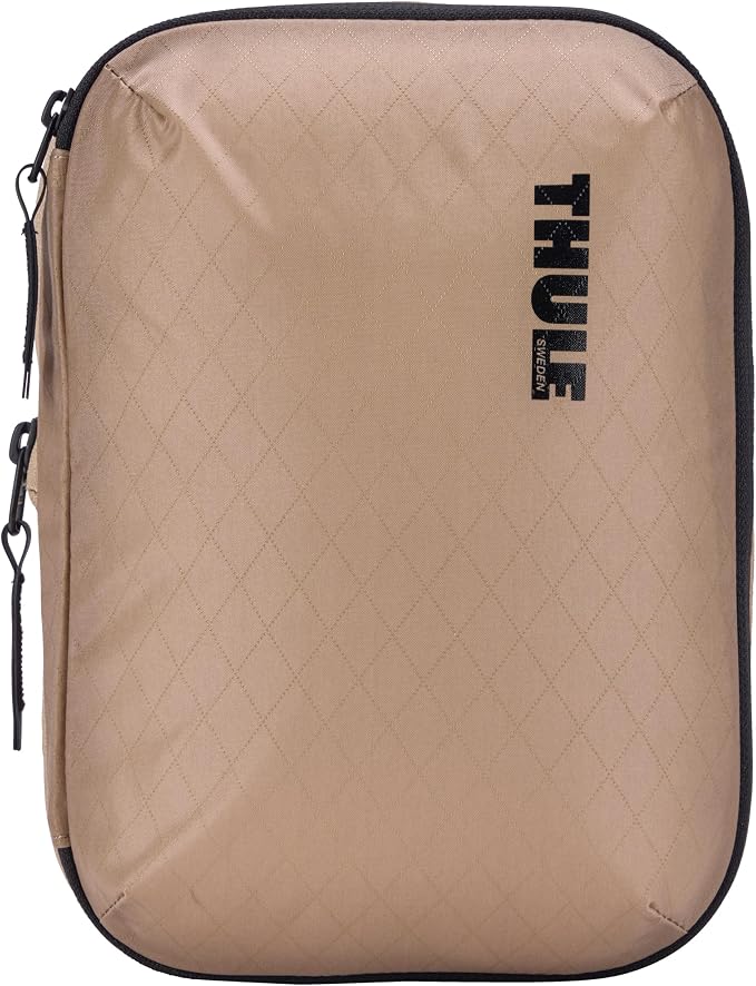 Thule Compression Packing Cube, Size Small, Semitransparent Fabric, Easy to Pack, YKK Zippers - Image 2