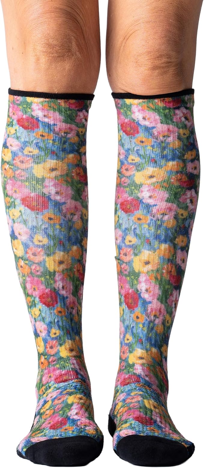 Viasox Compression Socks for Women and Men, Knee High Socks 12-15 mmhg Circulation Support for Flight, Travel, Daily by Viasox