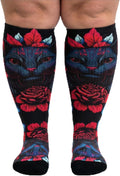 Crazy Compression Socks, Comfortable Support Socks for Recovery, Travel, Hiking, and Long-Hour Comfort w/Fun Designs by CrazyCompression