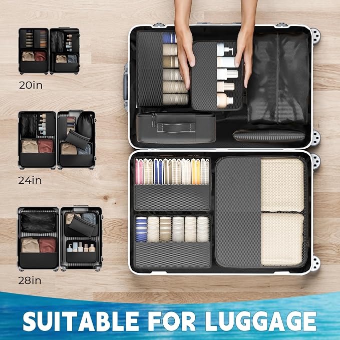 8 Set Packing Cubes for Travel,Luggage Organizers for Travel Accessories - Image 5