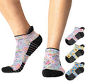 Viasox Ankle Compression Socks for Women & Men 3 Pack, 14 mmHg Support Improves Circulation, Extra Cushioned by Viasox