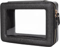 Aveniee Clear Makeup Bag Organizer,Large Travel Toiletry Bag for Women, Waterproof Cosmetic Pouch with Zippers,Car Organizers and Storage Case for Accessories,Black by Aveniee