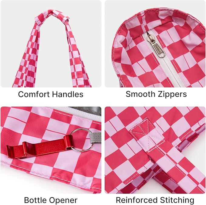 G4Free Large Beach Bag Waterproof Sandproof, Zipper Pool Tote for Women | XL Large Capacity, with Wet Compartment, Foldable Packable with A Pouch, for Swim Travel Grocery - Image 7