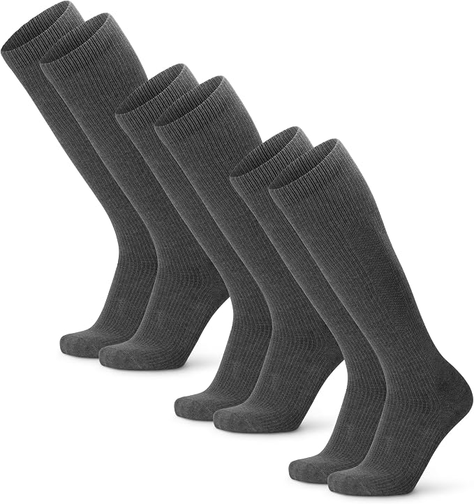 DANISH ENDURANCE Light Compression Socks, 14-18 mmHg, 1 & 3-Pack | Light Compression Socks, Organic Cotton Blend, 14-18 mmHg Graduated Support for Work, Travel & Everyday Comfort, Unisex by DANISHENDURANCE