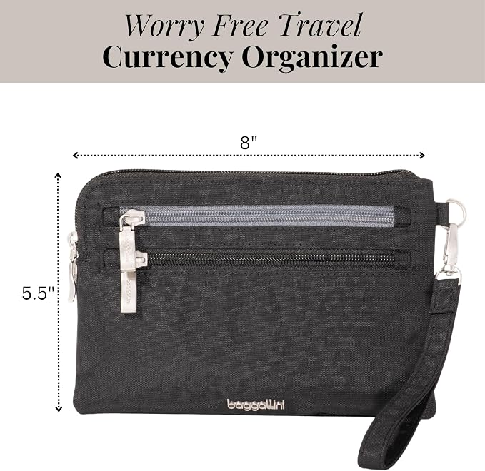 Baggallini Women's Rfid Currency Organizer Wristlet - Image 3
