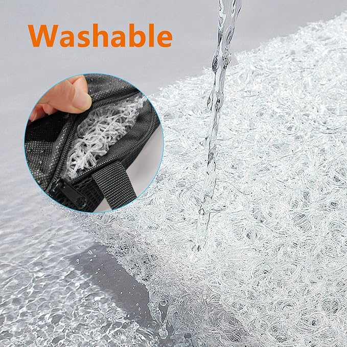 Portable Seat Cushion for Stadium Breathable Foldable Seat Cushion for Airplane,Bleacher,Office Chair,Black - Image 6