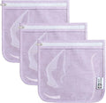 HIONXMGA Set of 3 Diaper Bag Organizing Pouches, Space-Saving, 3 Large Size | Clear Front Toiletry Bags Waterproof Zipper Pouches for Women Kids Toiletries Baby Essentials Well-Organized Carry, Wander by HIONXMGA