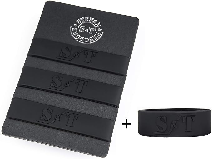 Money Bands (Set of 4) - Money Bands for Large Amounts of Money and Cards - Silicone Bands - Wallet Alternative - Image 7