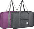 WANDF Personal Item Travel Bag, Carry On Duffle Bag Women | 18x14x8 inches, Airline Underseat Aprroved, Weekend Overnight Trips, Lightweight Packable by WANDF