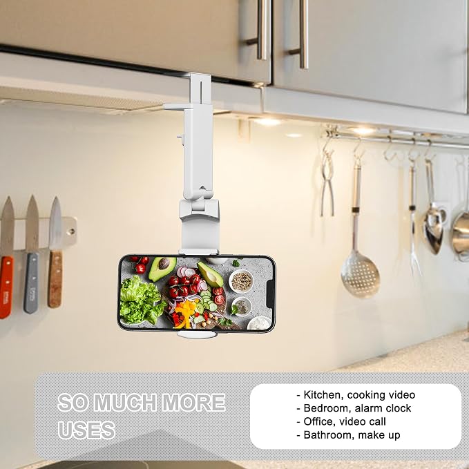 Perilogics Airplane Phone Holder Mount Universal in Flight Hands Free Viewing with Multi-Directional Dual 360 Degree Rotation. The Go-to Choice for Frequent Flyers and Travelers’ Favorite. - Image 5