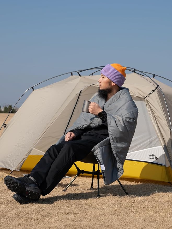 3M Thinsulate Insulation Warm Camping Blanket Ultralight Compact - Image 9