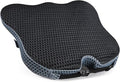 Wedge Car Seat Cushion for Better Visibility & Sciatica Pain Relief | High Density Memory Foam, Non-Slip Ergonomic Car Seat Cushion for Driving, Universal Fit for Car, SUV,Truck & Tractor by DreamerCar