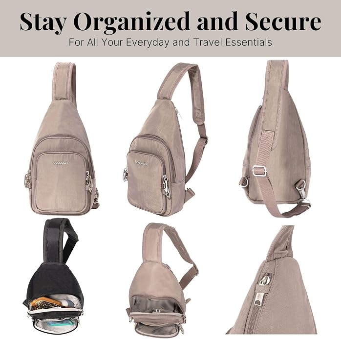 Baggallini Securtex Anti-Theft Daytripper Sling - Image 7