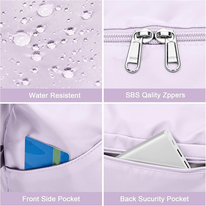 Travel Duffel Bag, Sports Tote Gym Bag, Shoulder Weekender Overnight Bag for Women - Image 7