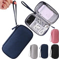 Travel Cable Organizer, Electronics Accessories Bag for Charger, Phone, Memory Card, Universal Gadget Organizer (Blue) by KINMINGZHU