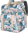 FALANKO Laptop Backpack for Women,Teacher Doctor Nurse Work Purse Bag for 15.6 Inch Laptop,Cute Cartoon Pattern backpack With RFID Anti Theft Pocket, Large Travel Bookbag for Women by FALANKO