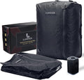 travel pack vacuum kit - Reusable Nylon Compression Bags + Rechargeable Pump - Save 60% Space - vacuum travel bags with pump - for Carry-On & Suitcase by Unknown