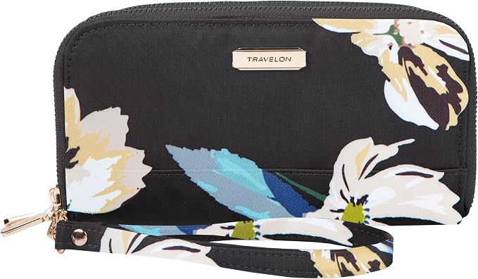Travelon RFID Blocking Double Zip Wallet by Travelon