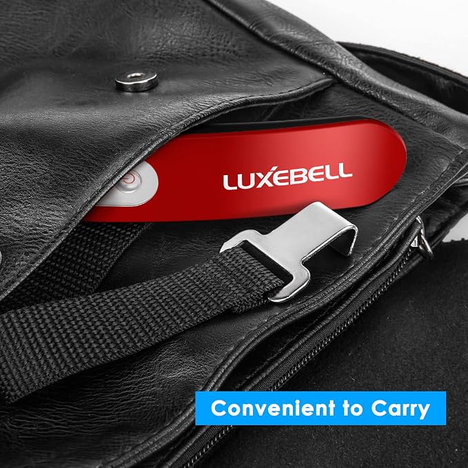 Digital Luggage Scale Vacation Travel Essentials Accessories Gifts for Traveler Portable Suitcase Handheld Weight Scale 110 lbs Hanging Baggage Travel Must Haves - Image 8