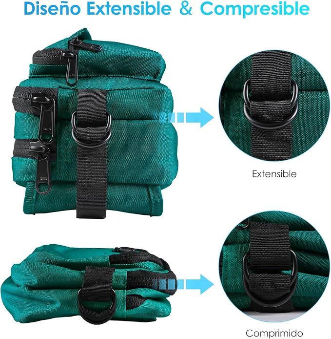 AGPTEK Fanny Pack for Women Men, RFID Large Capacity Waist Wallet Bag, Adjustable & Waterproof Bum Belt Pouch for Travel, Running, Shopping, Hiking, Dog Walking, Cycling, Climbing - Image 8
