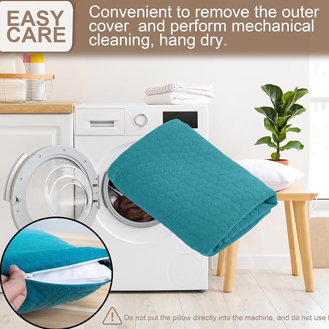 Camping Pillow Small Shredded Memory Foam Pillow, Travel Pillow Breathable and Soft, Suitable for Backpacking Hiking, Airplane and Car - Image 6