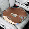 Coverado Car Seat Cushion with Memory Foam, Ergonomic Driving Seat Cushion for Sciatica, Tailbone, Back Pain Relief, Premium Non-Slip Washable Cushion for Car, Driver, Office, Wheelchair by COVERADOAUTO