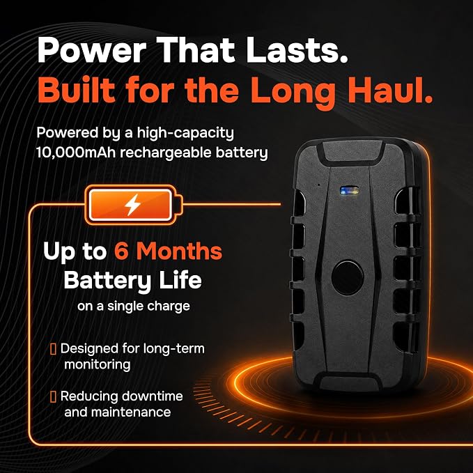 GPS Tracker for Vehicles, No Subscription, No Monthly Fee | 6-8 Months Battery, IP67, Real-Time Location, Speeding Monitoring, Route History, Geofence - Image 2