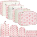 8 Set Packing Cubes for Travel Suitcase Organizer Bags Luggage Packing Cubes Set Travel Essentials Accessories Gifts for Women by YEEYAA