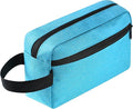 Icramsy Travel Toiletry bag Toiletry bag for women men Hanging Cosmetic bag Travel accessories for Women Men (Lake blue) by Icramsy