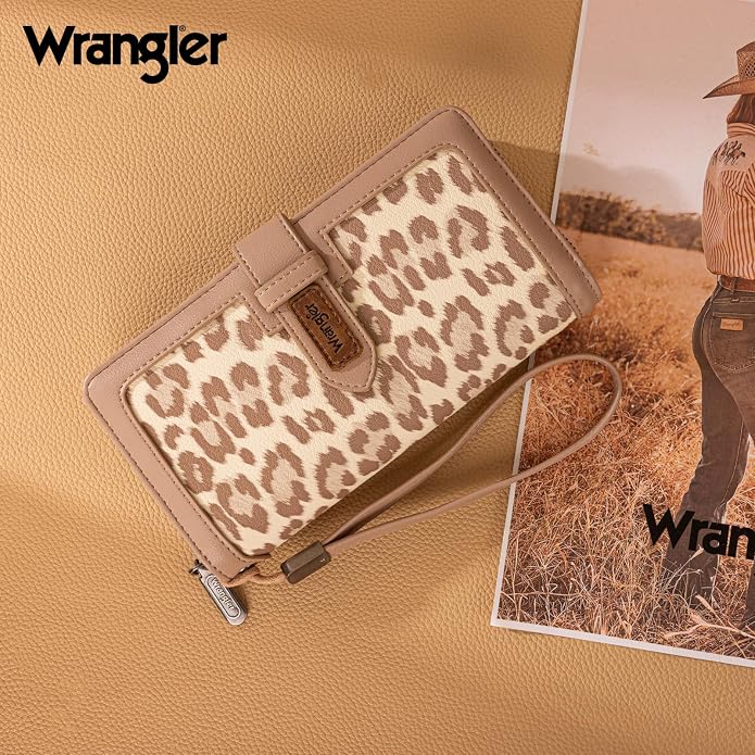 X Wrangler Women's Wallets Bifold Wristlet Wallets for Women Large Capacity Credit Card Wallet with ID Window - Image 6