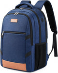 Amovee Travel Laptop Backpack 17.3 Inch, Water Resistant Anti-Theft Computer Bag with Hidden Pocket & Luggage Strap, Airline Approved Carry-On Bookbag for Men Women, Perfect for Flying & Vacation by Unknown