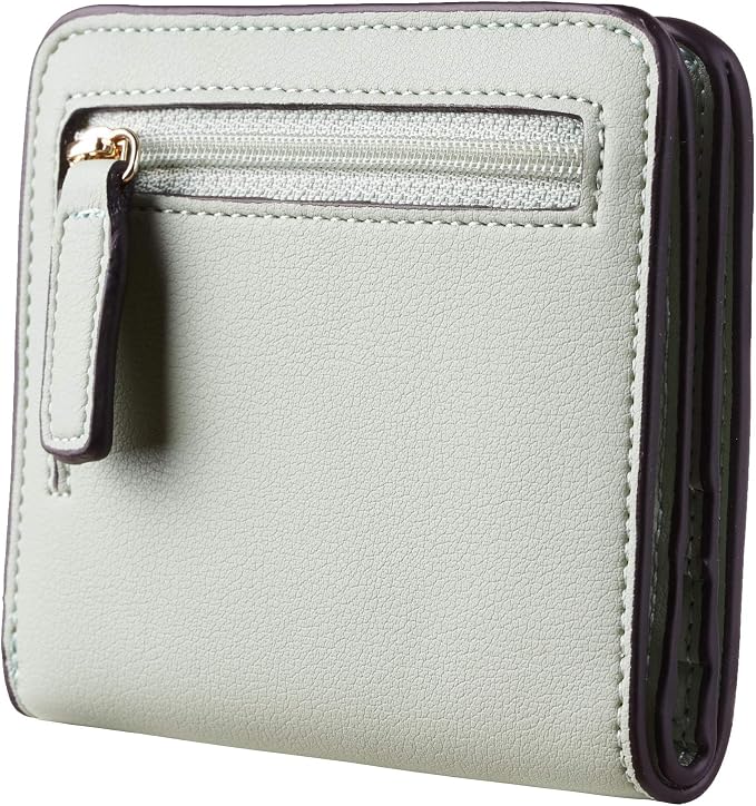 Toughergun Women’s Small Slim Leather Wallet with RFID Protection, Compact Bifold Mini Purse with Clear ID Window - Image 5