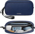 tomtoc Electronics Organizer Travel Case, Cable Organizer for Essentials | Water Resistant Tech Pouch Accessories Travel Bag Carry Storage for Cord, Phone, Cables, Airpods, USB Drive, Daily Items by tomtoc
