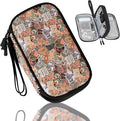 COSHAYSOO Electronics Travel Organizer Tech Bag Charging Cords Case USB Cable Charger Accessory Car Pouch, Practical Trip Gifts for Women Beach Vacation Airplane Cruise Traveling Essentials Scenery by COSHAYSOO
