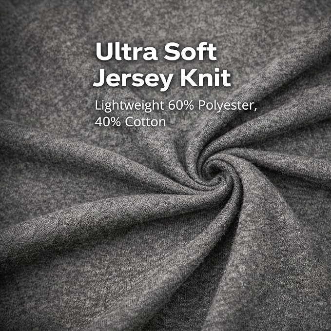 GForce Jersey Knit Travel Blanket| Packable| Fits Over Handle | Soft| Easy to Travel| Grey | Travel | Bag | Blanket | - Image 5