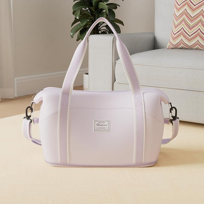Travel Duffel Bag, Sports Tote Gym Bag, Shoulder Weekender Overnight Bag for Women - Image 2
