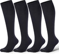 LEVSOX Cotton Compression Socks for Women Men 20-30 mmHg Knee High Cute Support Sock for Nurses Flying Pregnancy by Levsox