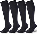 LEVSOX Cotton Compression Socks for Women Men 20-30 mmHg Knee High Cute Support Sock for Nurses Flying Pregnancy by Levsox