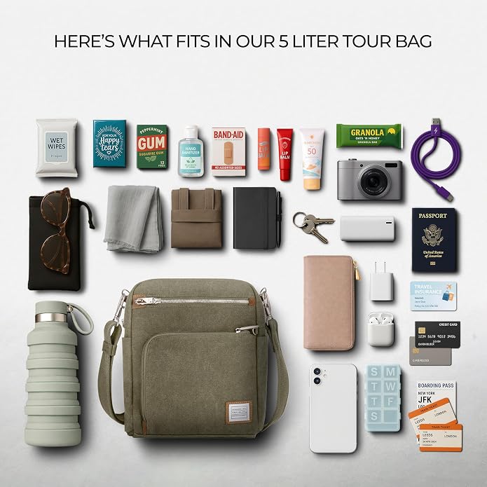 Travelon Anti-Theft Heritage Tour Bag - Image 8